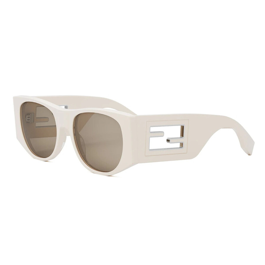 サングラス FENDI Woman Sunglasses Brown FE40109I 55e Fendi Brown Navigator Ladies Sunglasses FE40109I 50E 54