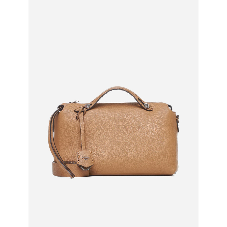 Fendi By The Way Leather Medium Bag In Pink