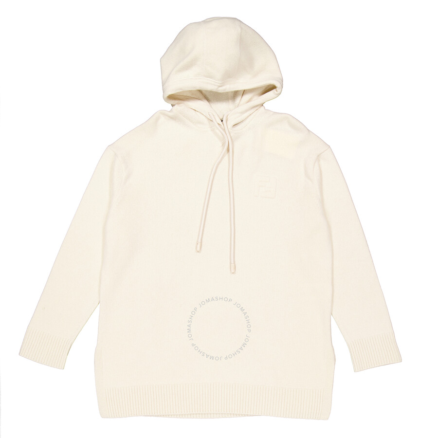 Fendi Cahsmere Blend Hooded Sweater