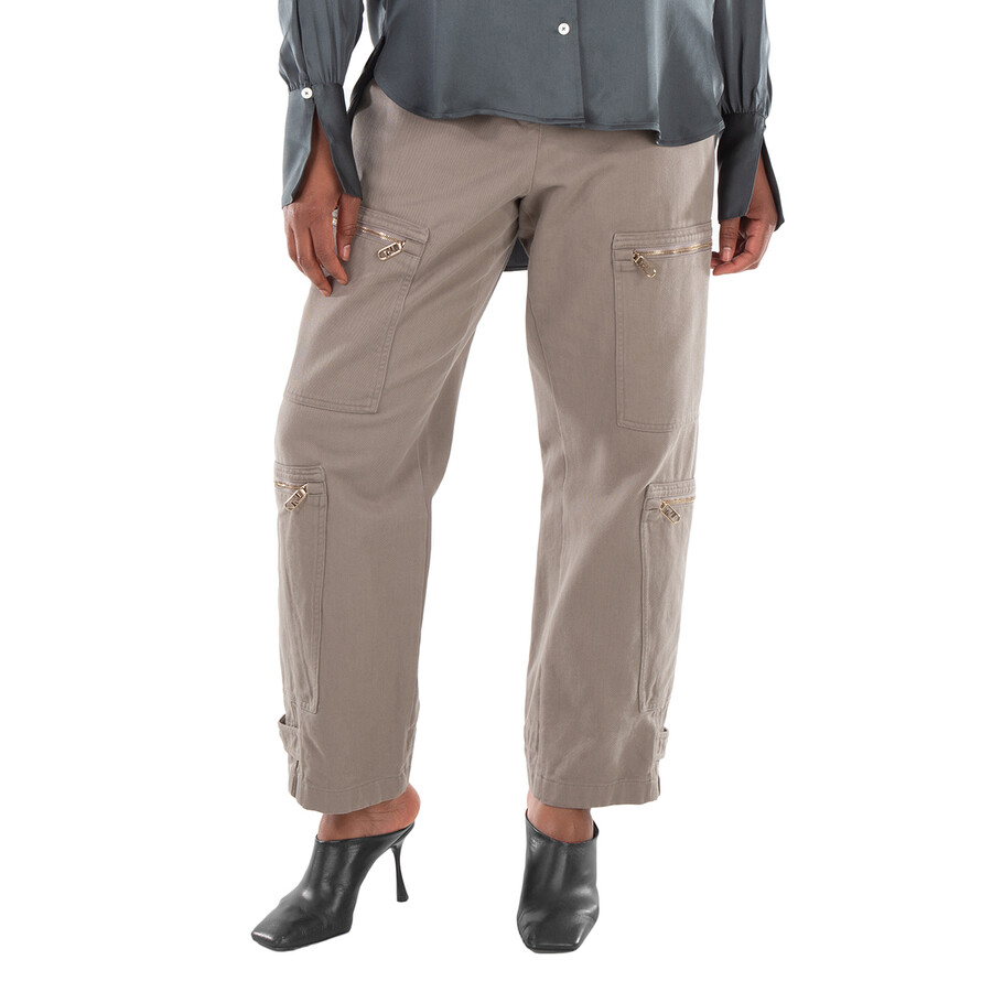 Cotton Cargo Trousers, Brand Size 44 ( US Size 8 )