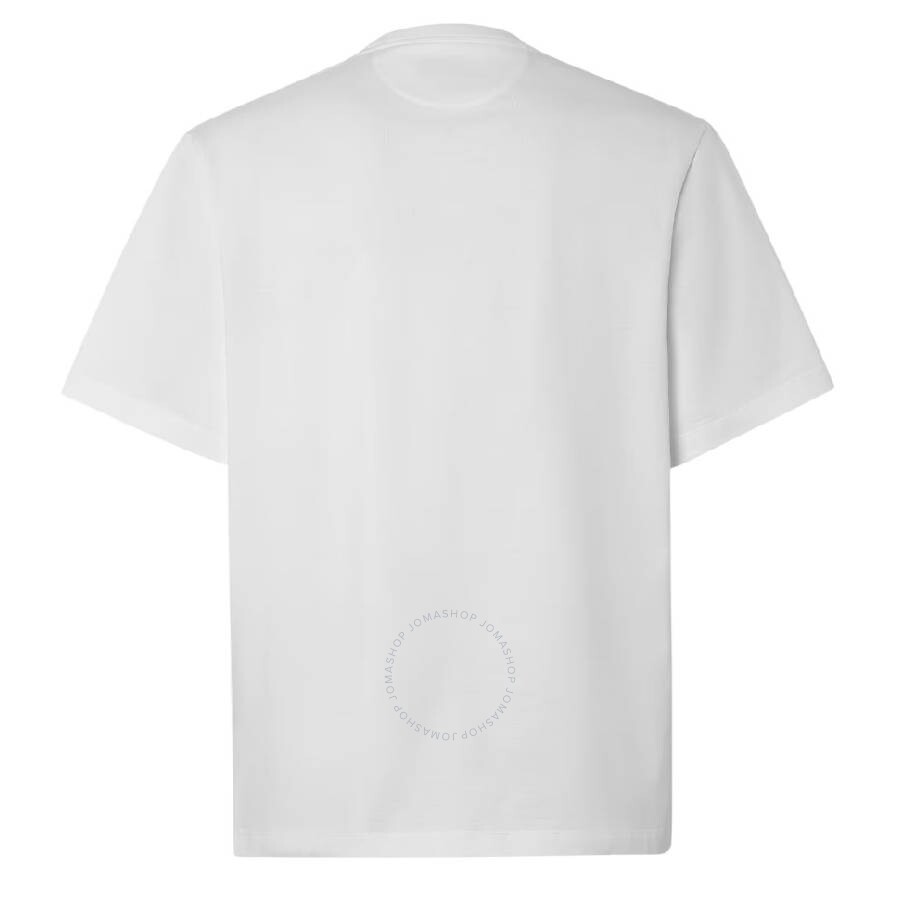 Fendi Ff Chest Pocket Cotton T-shirt In White
