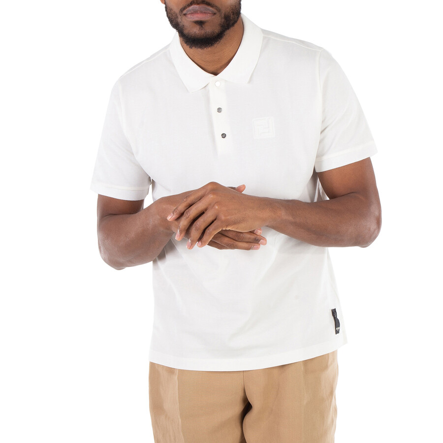 Embroidered Logo Cotton Polo Shirt