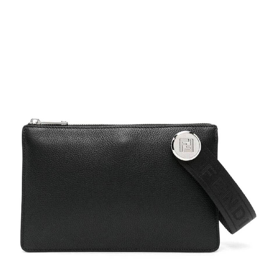 Fendi Engraved Logo Rivet Chiodo Clutch 7VA621-APDR-F0GXN