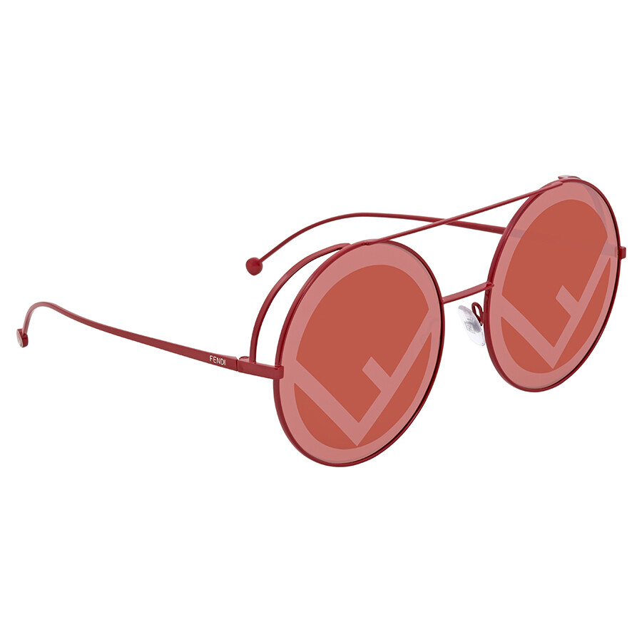 fendi sunglasses red