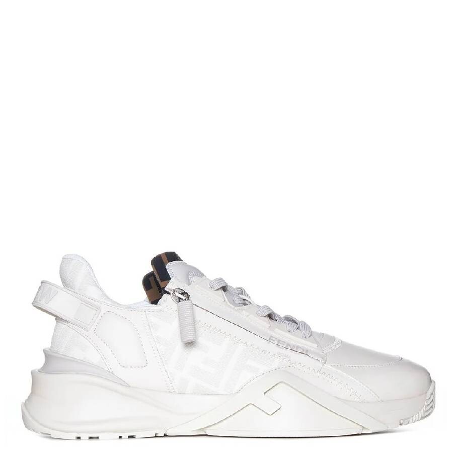 Fendi Ff Motif Lace-up Sneakers