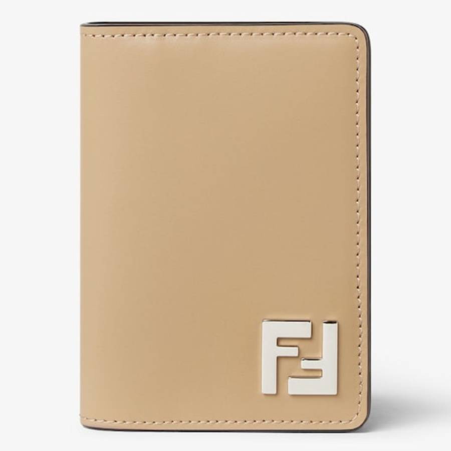 Fendi FF Squared Compact Leather Card Holder 7M0349-AV86-F19VE