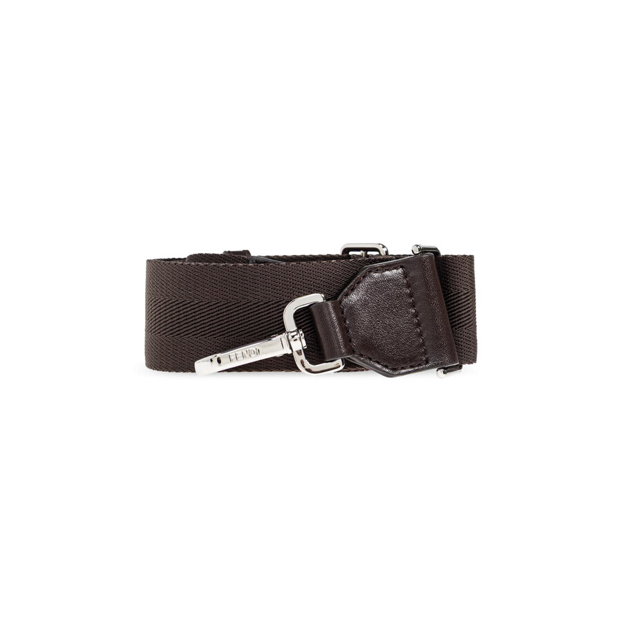 Fendi Flux Maxi Messenger Shoulder Bag In Brown