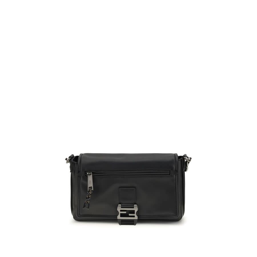 Fendi Flux Shoulder Bag — Black FE7VA685AV8BF0SAJBB - Handbags