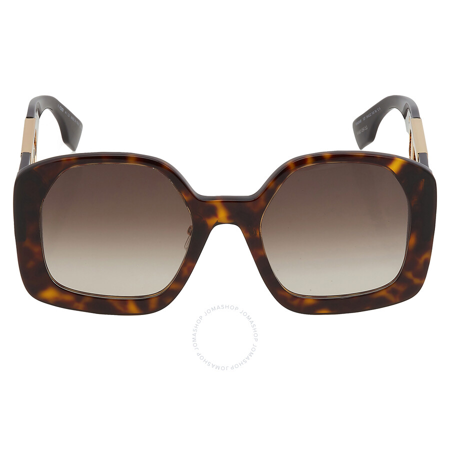 サングラス FENDI Woman Sunglasses Brown FE40174I 52C fendi-gradient-brown-butterfly