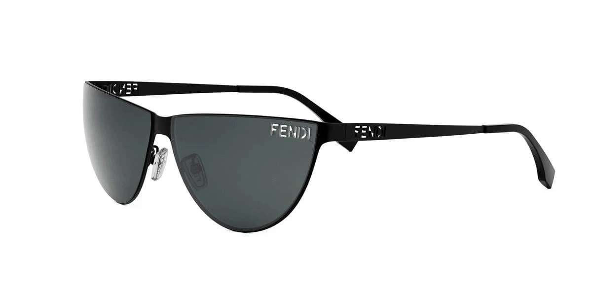 Fendi Grey Cat Eye Ladies Sunglasses FE40138U 02A 62 192337176500