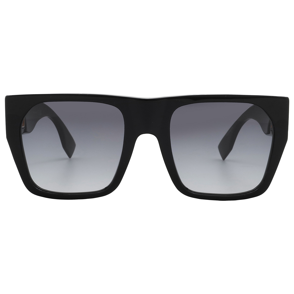 Fendi Grey Gradient Browline Ladies Sunglasses FE40124I 01B 54