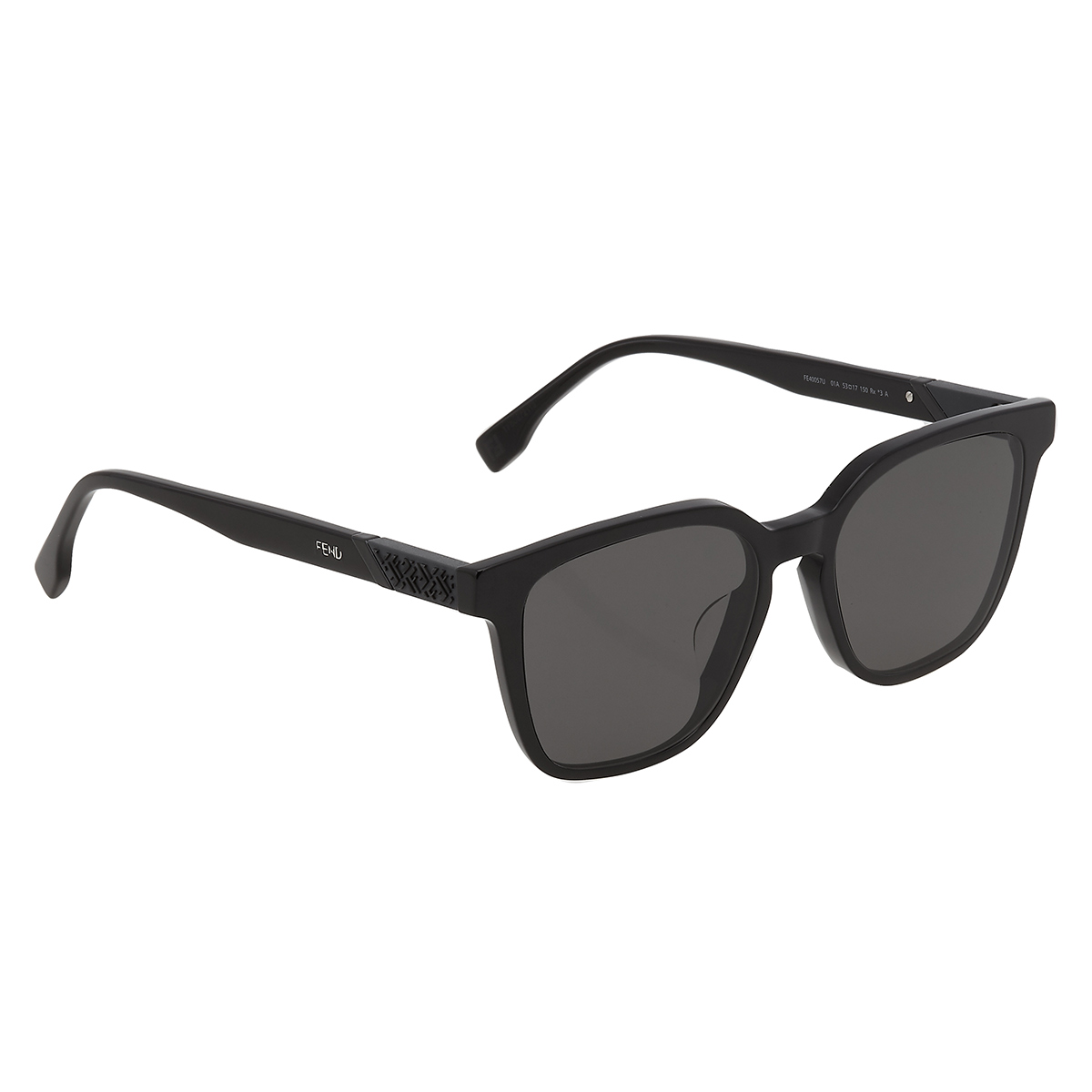그레이 스퀘어 남성 선글라스 FE40057U 01A 53 | FENDI | 페칭 FETCHING