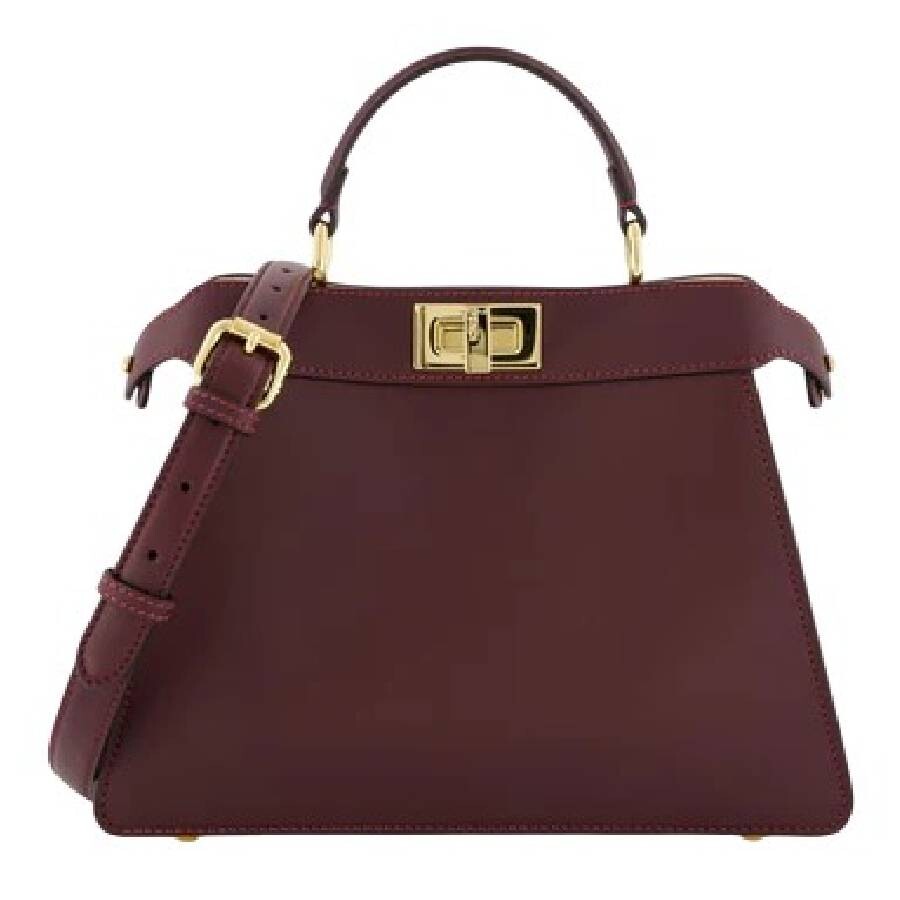 FENDI FENDI ICONIIC PEEKABOO ISEEU LEATHER BAG