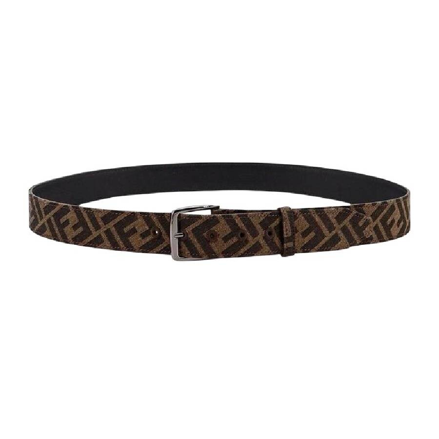 Fendi Jacquard Ff Fabric Belt