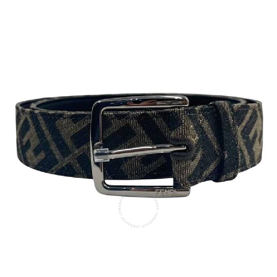 Fendi Jacquard Ff Fabric Belt