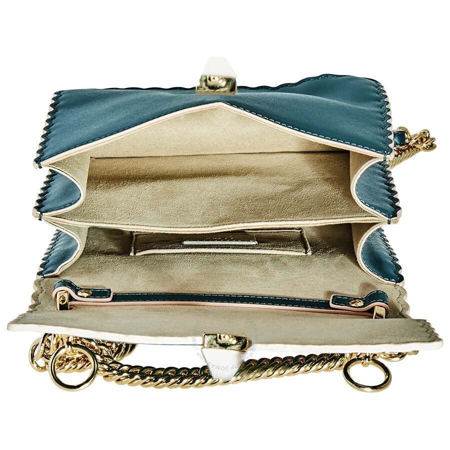 Fendi Ladies Dark Green Crossbody Bag Fendi Handbags