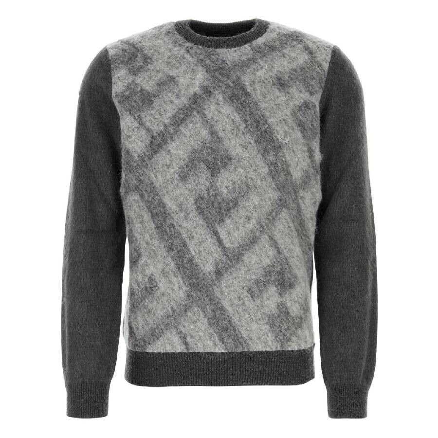 Fendi Embroidered Wool Blend Sweater