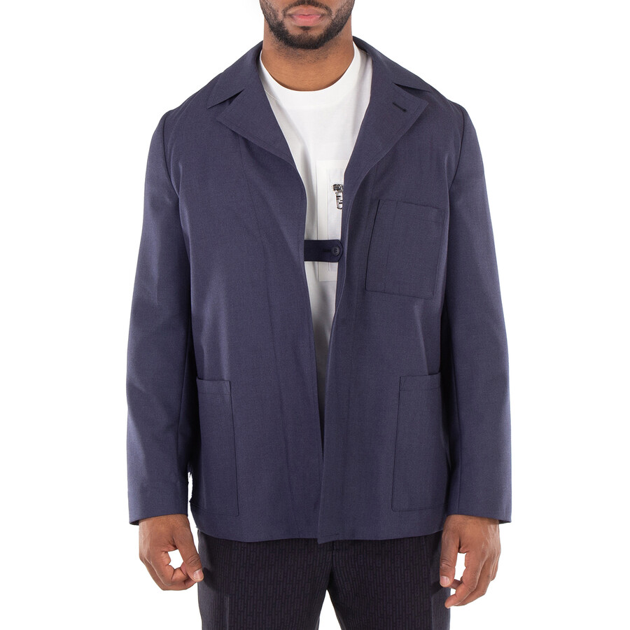 Long Sleeve Wool Blazer