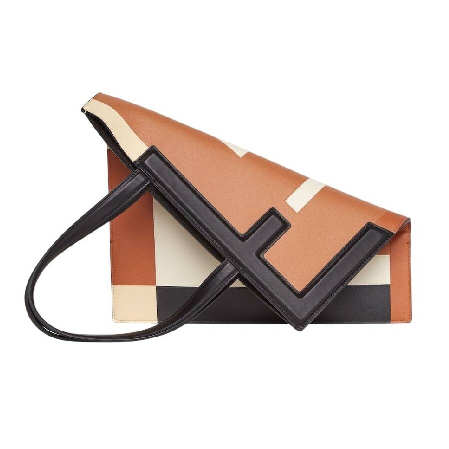 Fendi Women's Flip Medium Tote Bag In Black