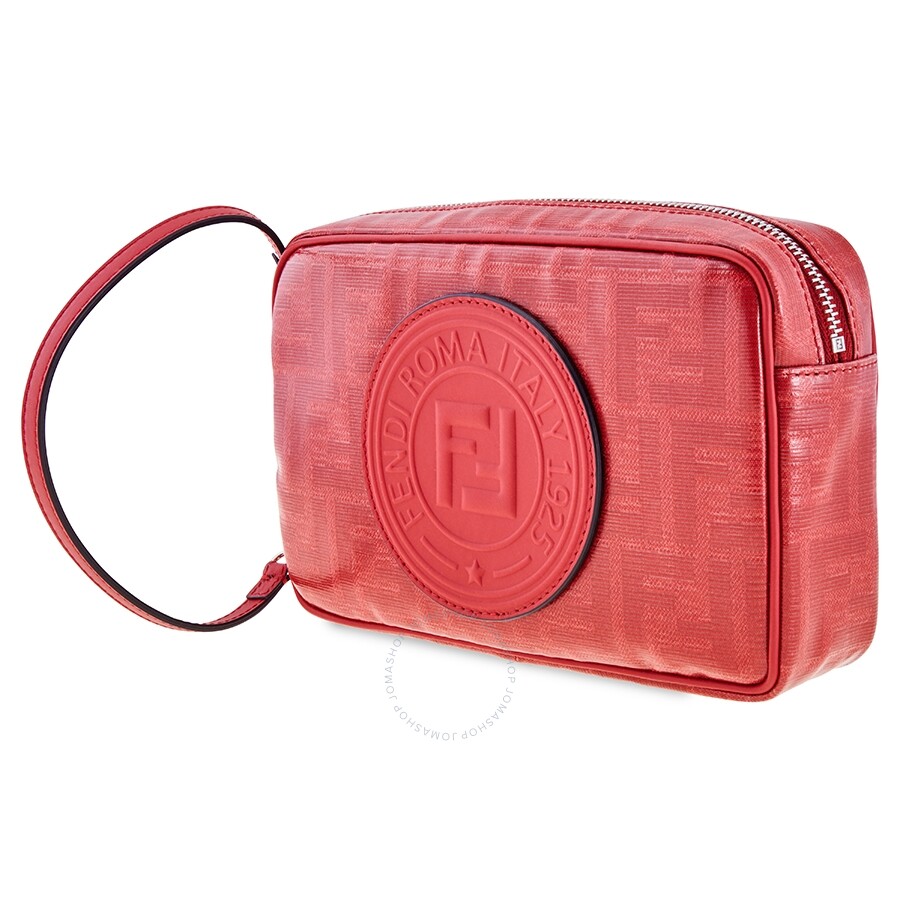 Fendi Men's Stamp Canvas Camera Case 7N0100A5K4F1658 Handbags