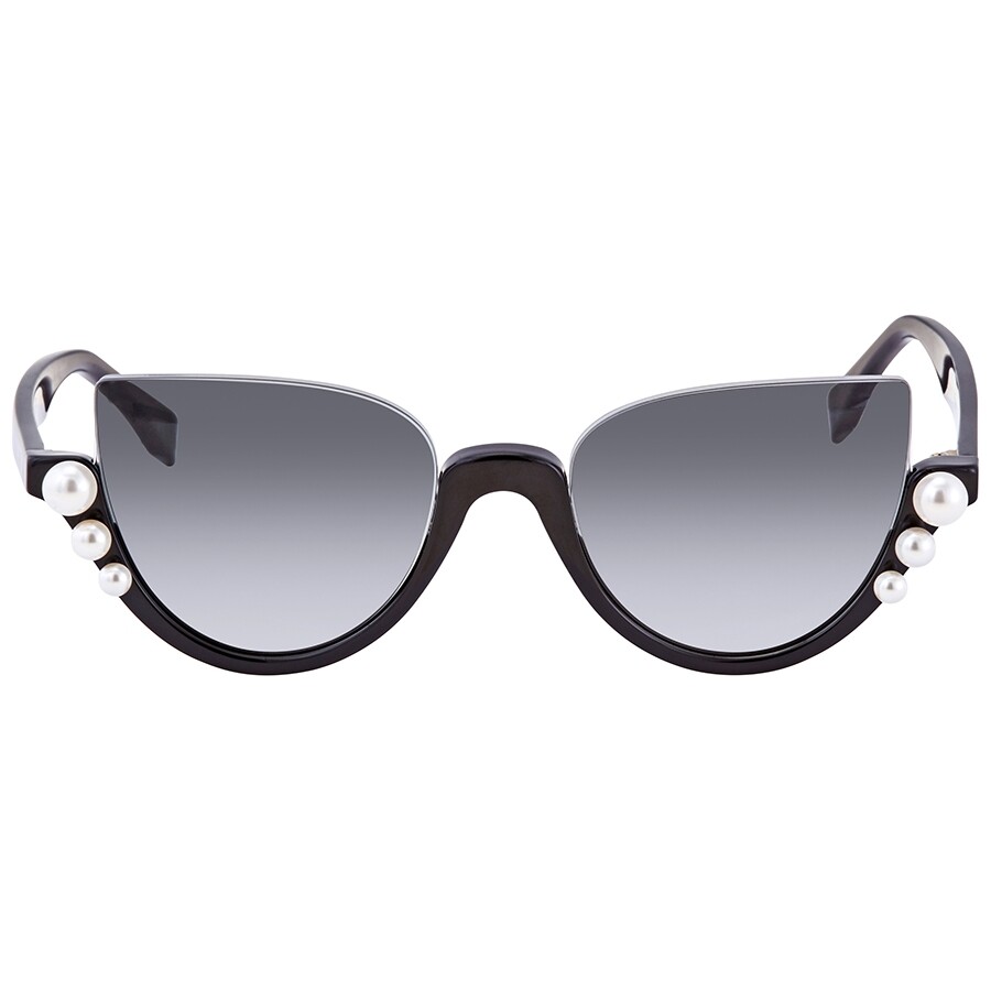fendi half rim sunglasses