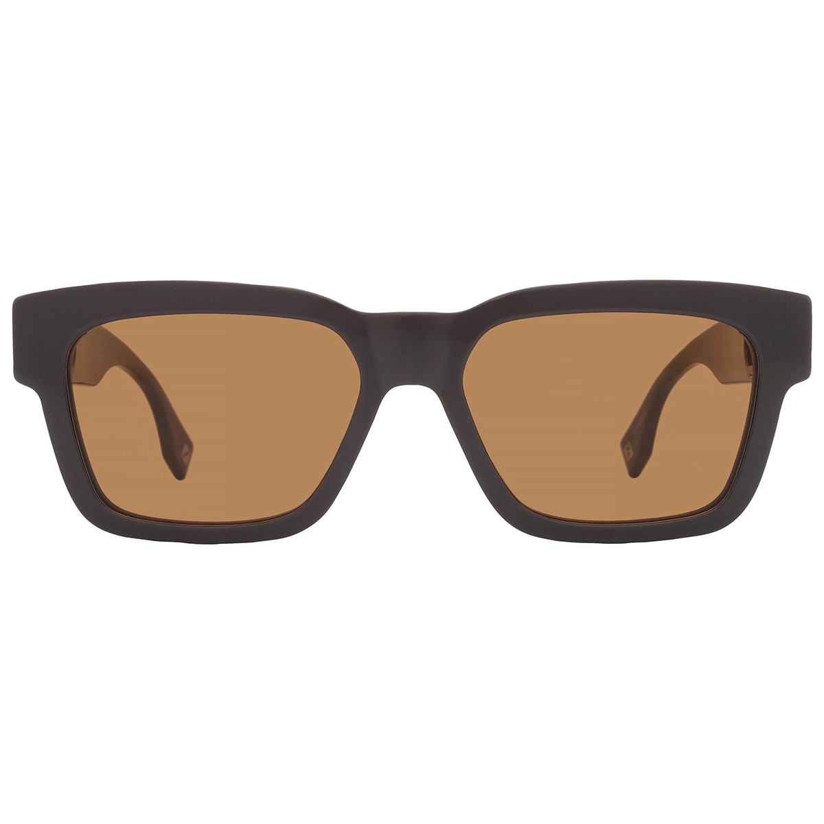 Fendi Roviex Rectangular Unisex Sunglasses FE40107I 20J 53