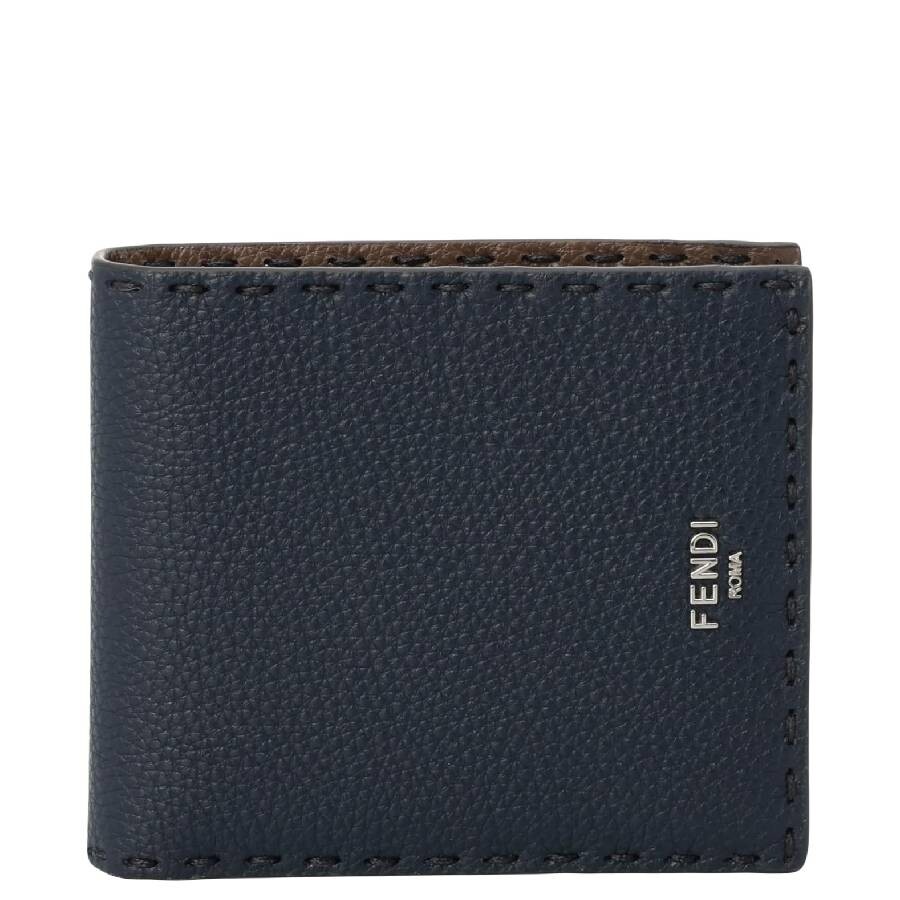 FENDI 折財布 SELLERIA 7M0193 AP3C F1RI3 Selleria Wallet Cuoio Romano leather Black | Fendi
