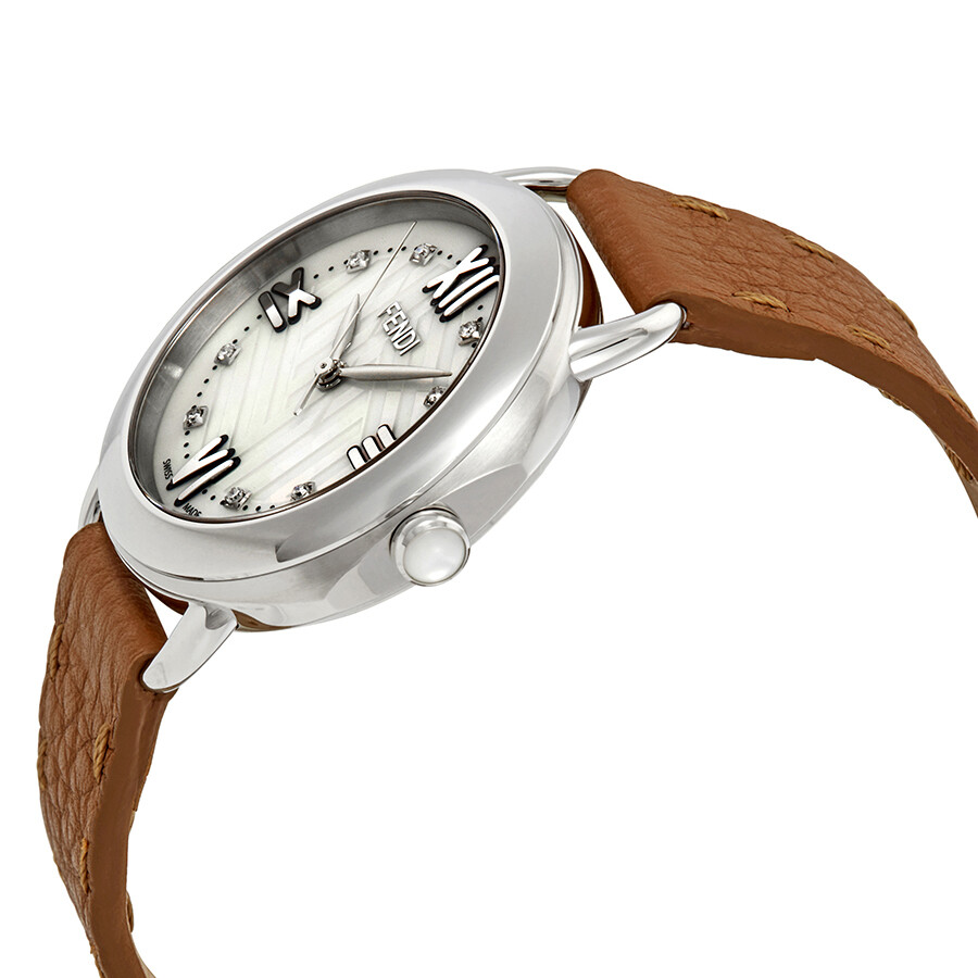 fendi mother of pearl watch