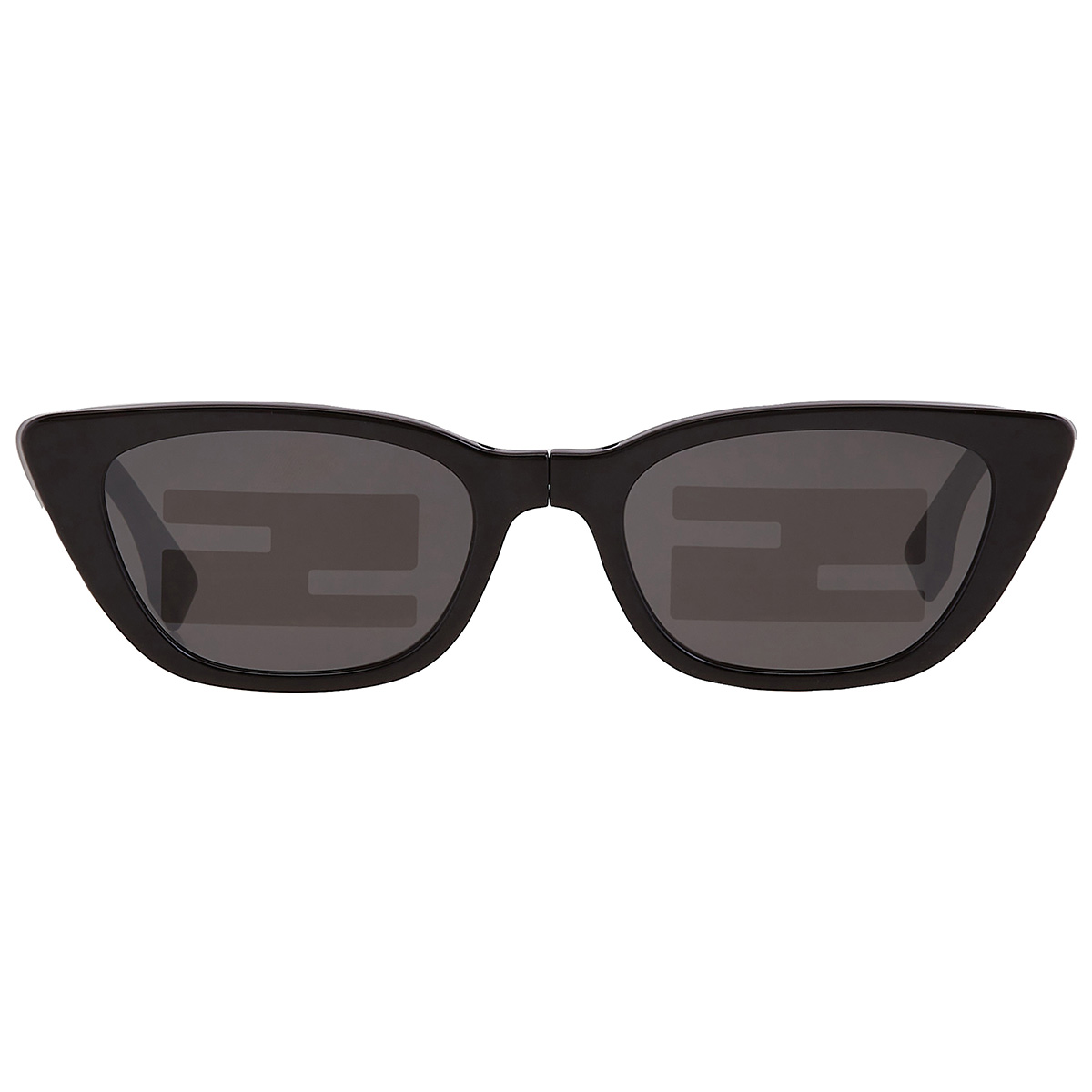 NEW Fendi FE40089I 01C FOLDING Black Mirror Pattern Women Cat Eye Sunglasses Fendi | Accessories | New Fendi Fe4089i 0c Folding Black  main image 2
