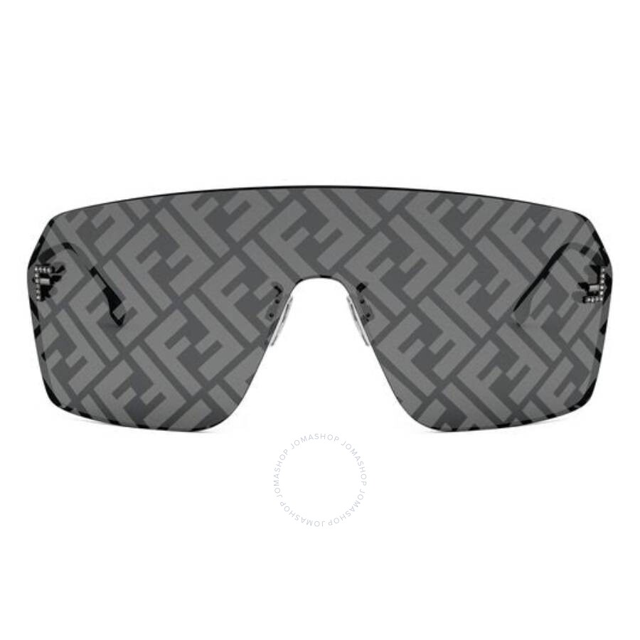 【お気にいる】 Fendi Smoke Shield Ladies Sunglasses FE4121US 02A 00 小物
