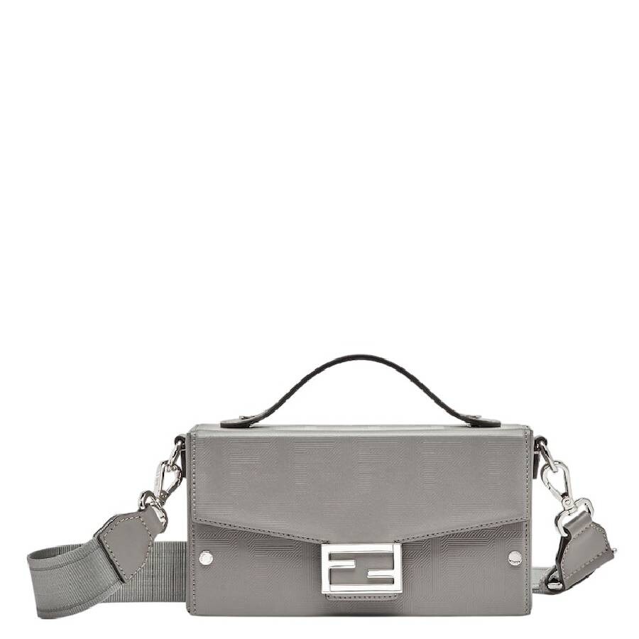 Fendi Soft Trunk Baguette Crossbody Bag