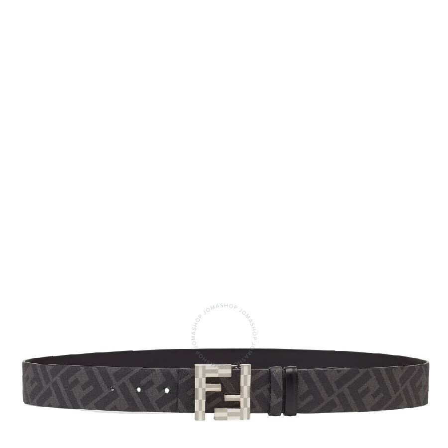 Fendi Squared Reversible Leather Belt
