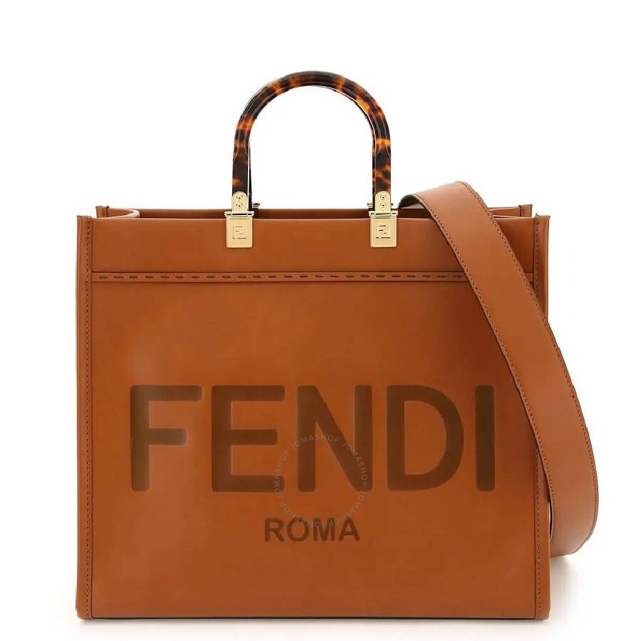Fendi Sunshine Embossed Logo Tote Bag 8BH386 ABVL F0PWZ