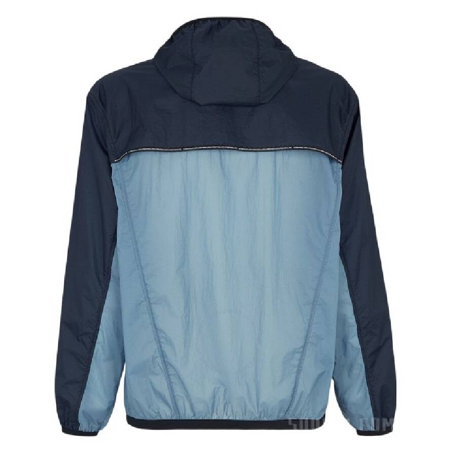 Fendi Men Fleece Sweatshirt With Frontal Logo Patch