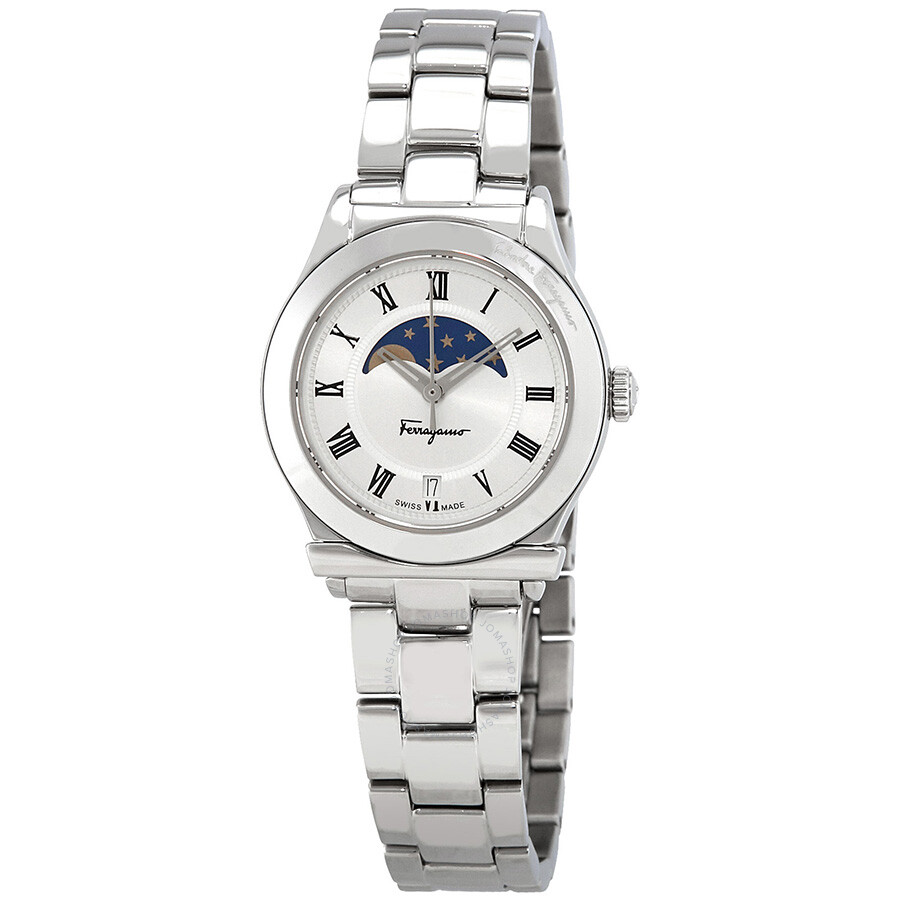 ferragamo moonphase watch