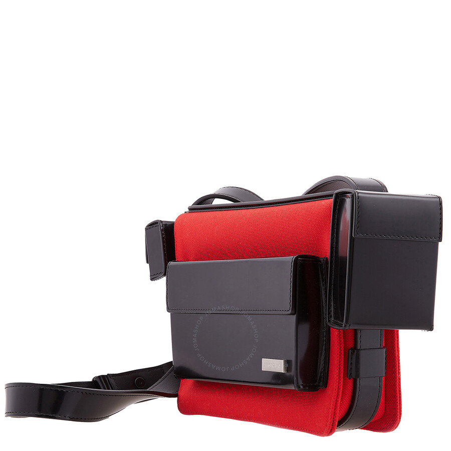 Ferragamo Adjustable Strap Crossbody Bag In Red