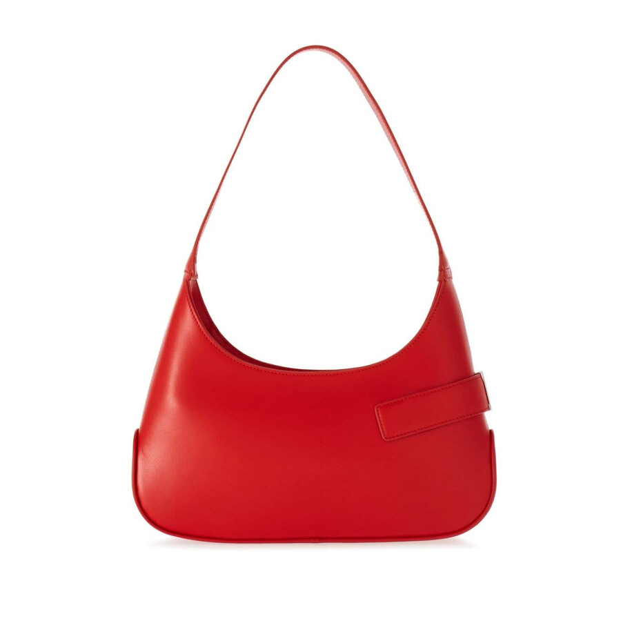 Ferragamo Archive Calfskin Leather Hobo Shoulder Bag In Red In Red