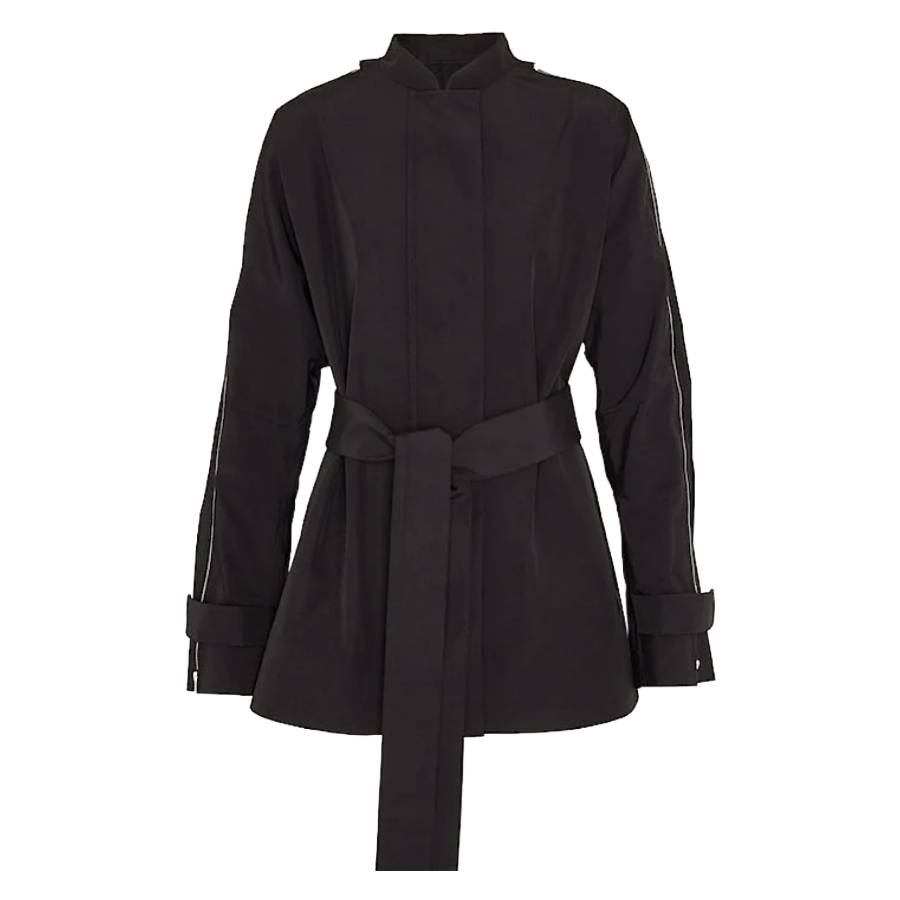 Ferragamo Belted Tailored Jacket, Brand Size 38 ( US Size 4