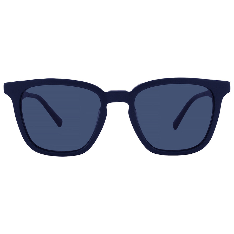 Ferragamo Blue Rectangular Men's Sunglasses Sf1100s 414 52