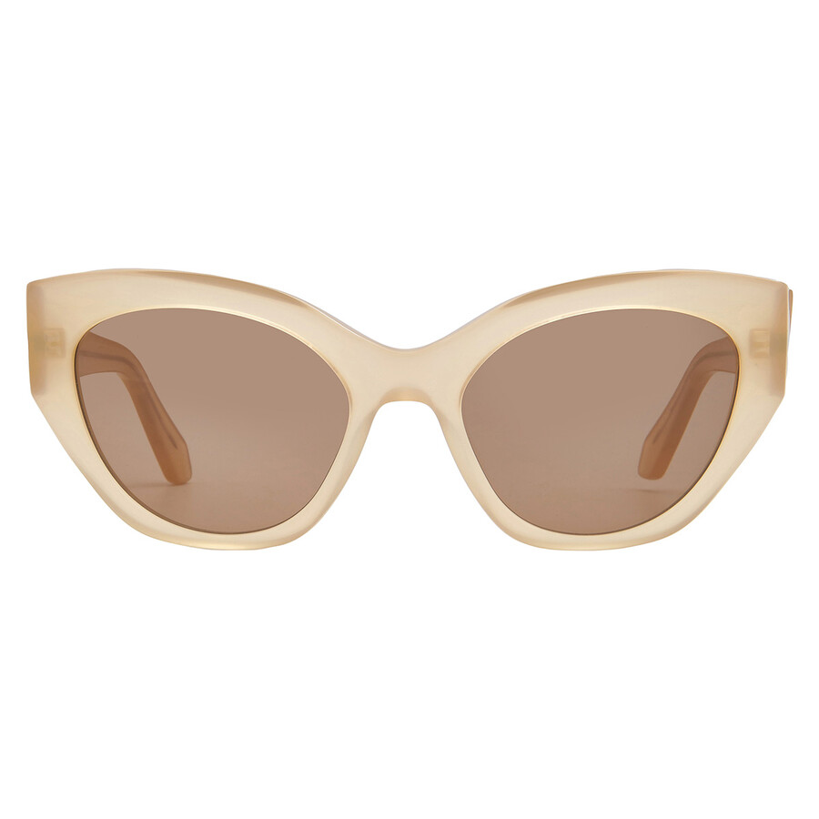 Ferragamo Brown Cat Eye Ladies Sunglasses Sf1107s 708 55