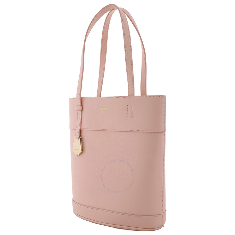 Ferragamo Carryall Small North South Charming Tote Bag In Pink In Pink