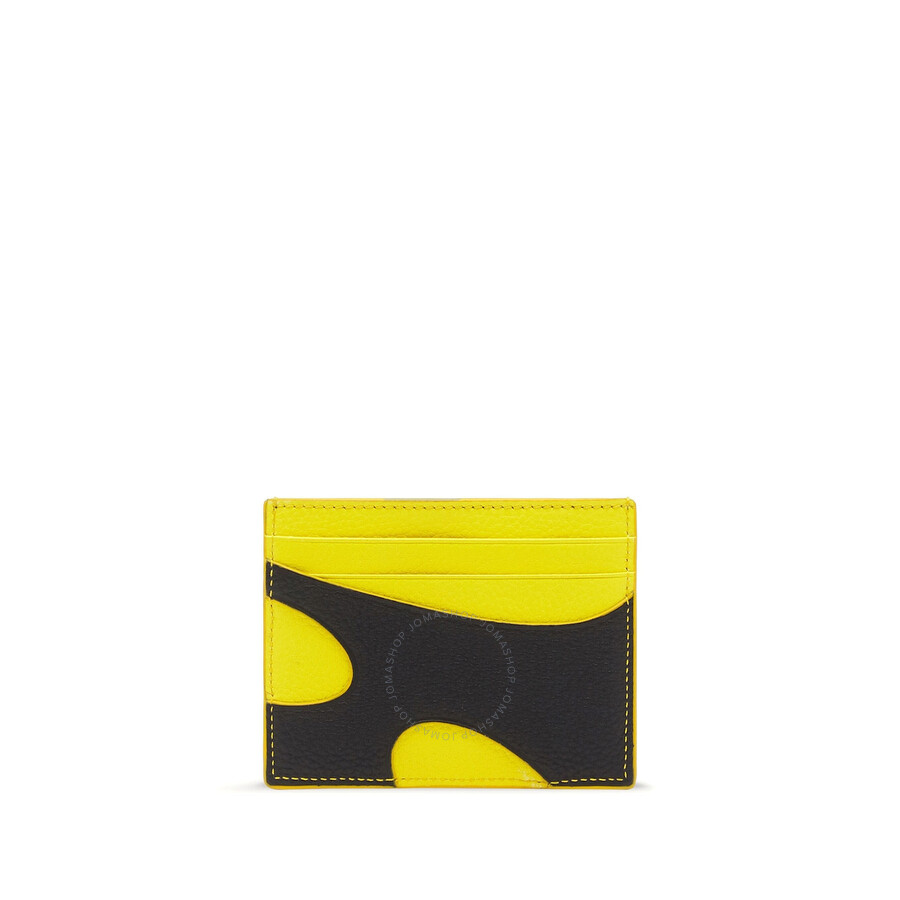 Ferragamo Cut-out Card Holder In Blue
