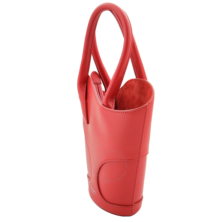 Ferragamo Red Leather Handbag