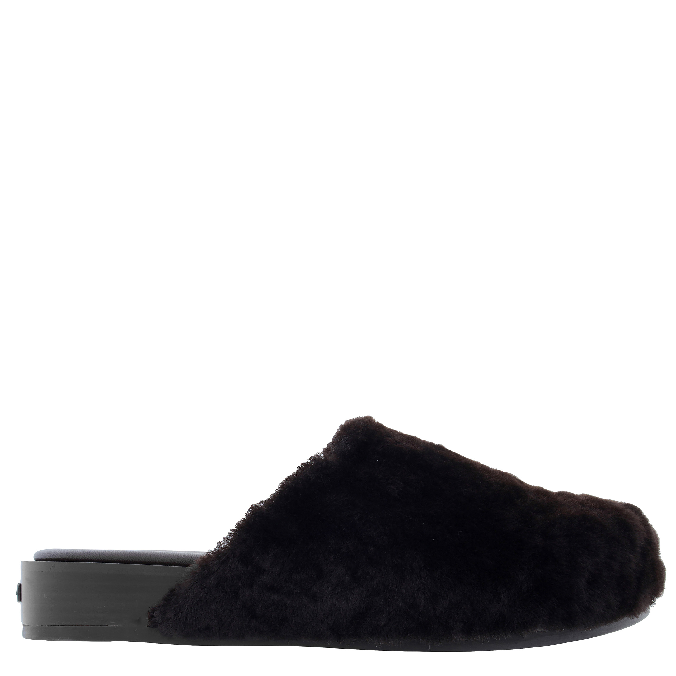 Ferragamo Dassa Pony Hair-Effect Mules, Size 9 E 022736 768540