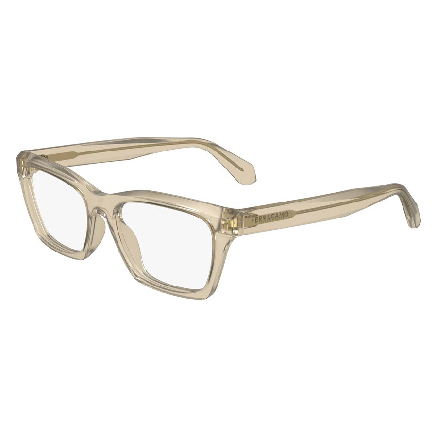 Ferragamo Demo Rectangular Ladies Eyeglasses Sf2986 259 53 In Gray
