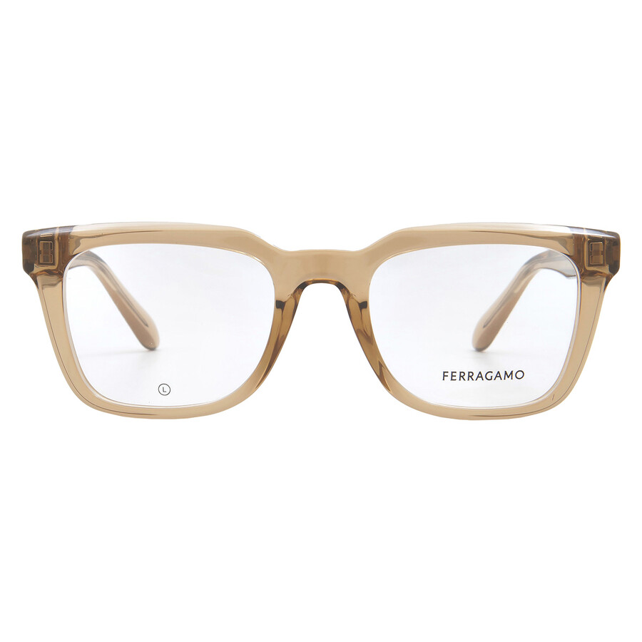 Ferragamo Demo Square Men's Eyeglasses Sf2990 213 52