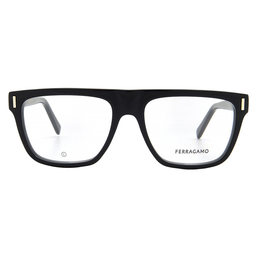 Ferragamo Demo Square Men's Eyeglasses Sf2997 001 55