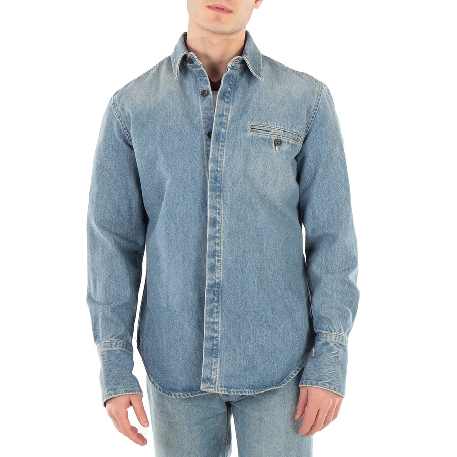 Denim Long Sleeve Shirt