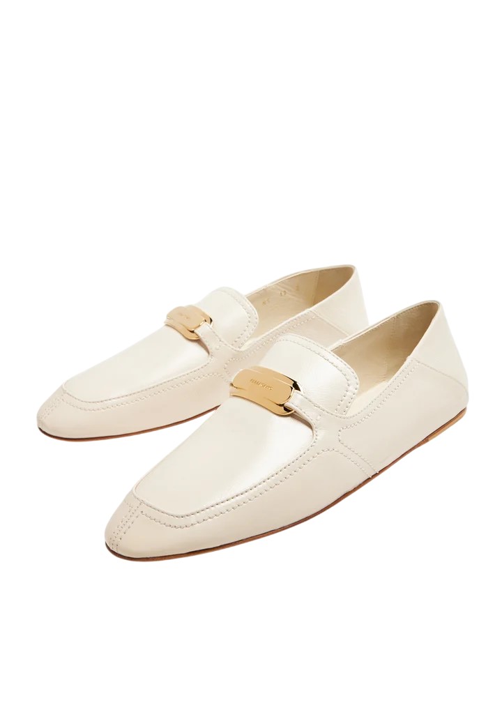 SALVATORE FERRAGAMO 엘레인 뉴 바라 버클 로퍼