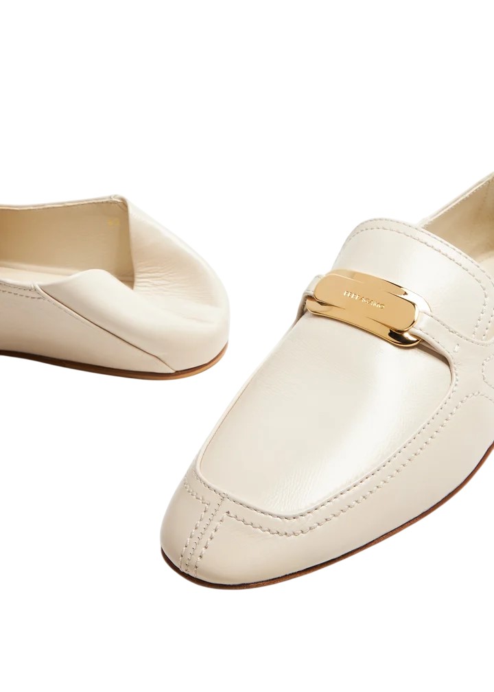 SALVATORE FERRAGAMO 엘레인 뉴 바라 버클 로퍼